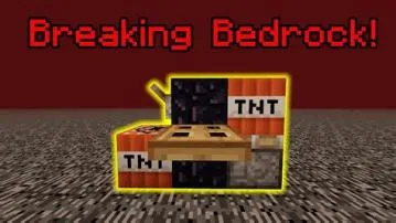 How many hours does it take to break bedrock in minecraft?