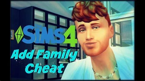 Is there a cheat to edit sims relationships