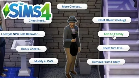 How do i add more sims to my household