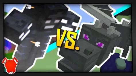 Which is harder ender dragon or wither