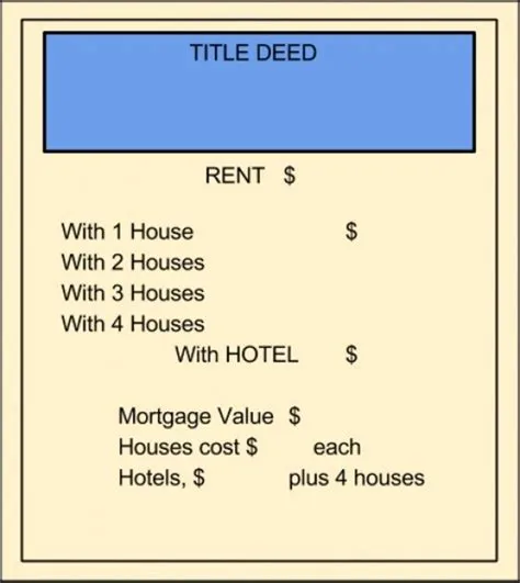 Can you pay with property in monopoly