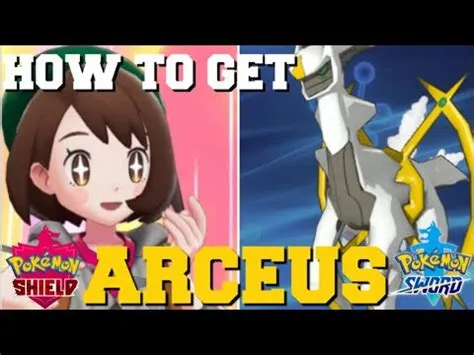 Can you transfer arceus to pokémon sword