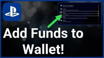 Why cant i add funds to my ps4 wallet?