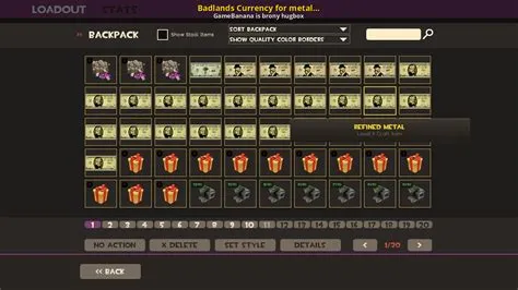 What is the currency in tf2