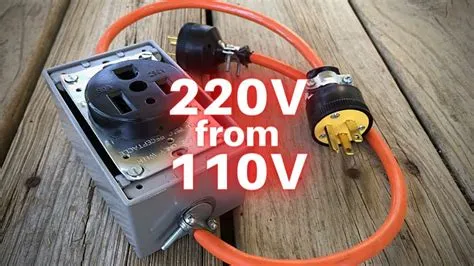 Can i use a 120v plug for 220v