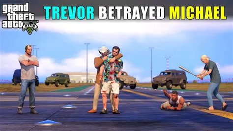 Does trevor betray michael