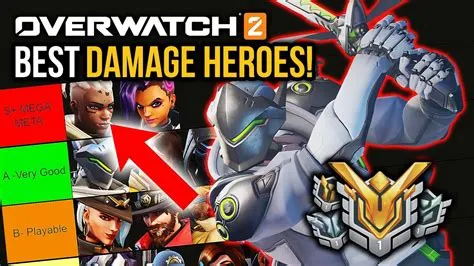 What is the highest damage character in overwatch 2