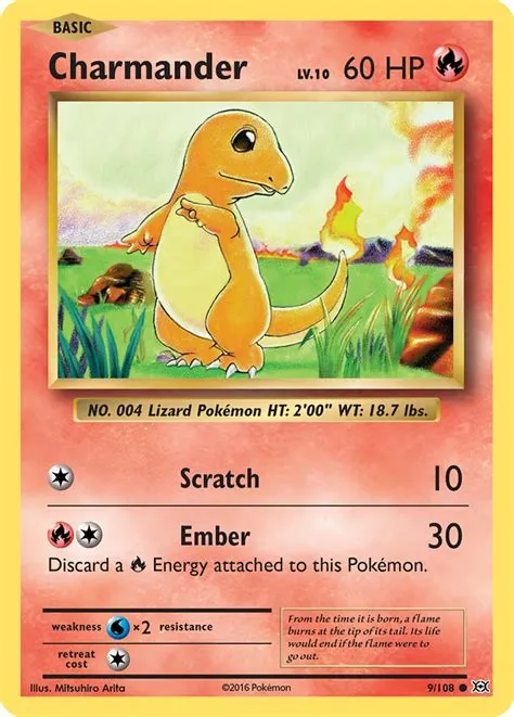 How many charmander cards exist