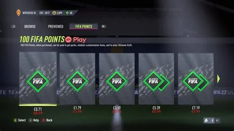 How do you add fifa points on fifa 22