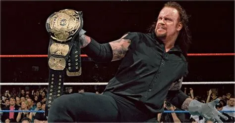 How did undertaker lose his first title