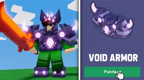 Is there void armor in roblox bedwars