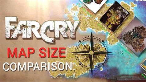 Which map is bigger far cry 3 or 4