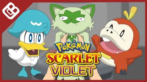 Which scarlet violet starter to choose