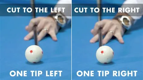 Why do pool players aim at the bottom of the cue ball