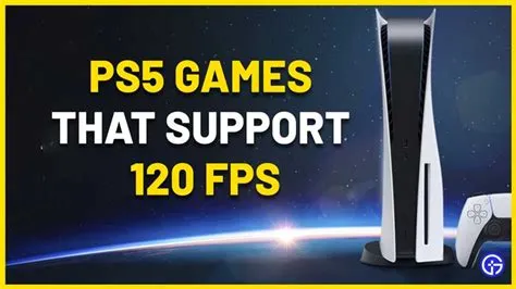 Does ps5 give 120fps