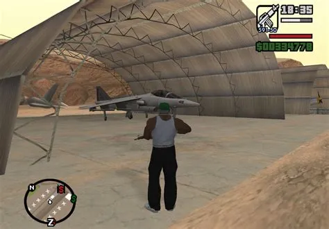 Where can i get a jet in san andreas