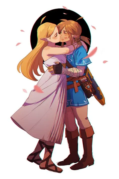 Did link and zelda kiss