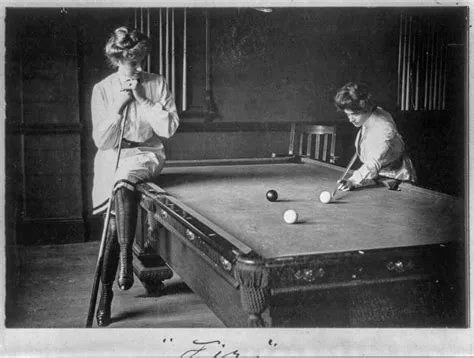 Did they play pool in the 1800s