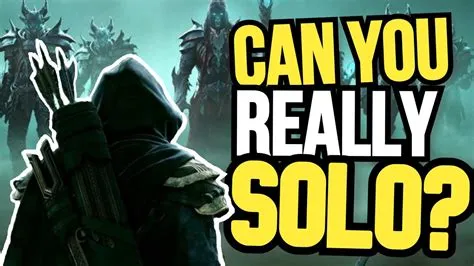 Is elder scrolls online playable solo