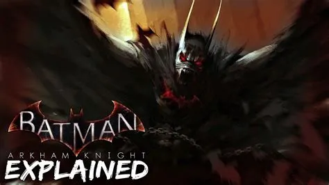 Is batman dead at the end of arkham knight