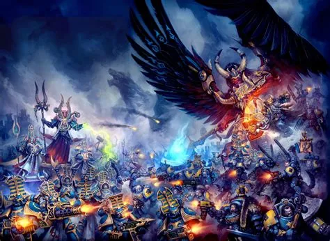 Is warhammer 40k high fantasy