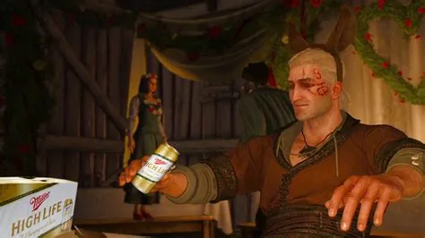 Can geralt get drunk