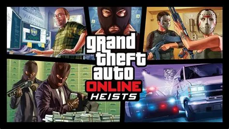 How many heists are in gta 5 story mode in order