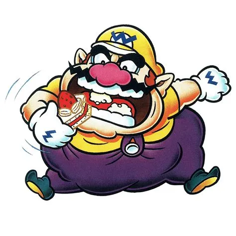 Why is wario so thick