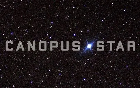 What is canopus star in arabic