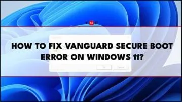 Can vanguard be played on windows 11?