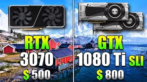 Is 3070 better than 1080ti