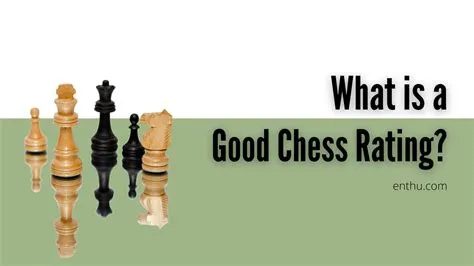 What is a respectable chess rating