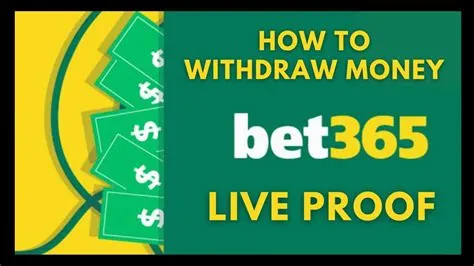 How do i withdraw cash from bet365