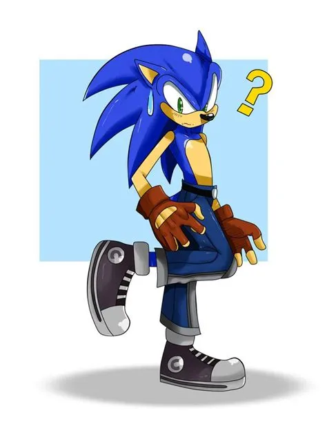 Why doesn t sonic wear clothes