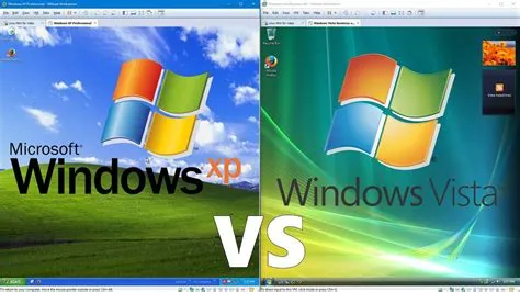 Which came first windows vista or xp