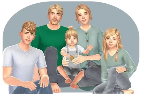 How do family sims work