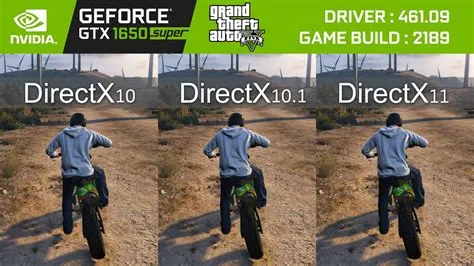 Does gta 5 support directx 10