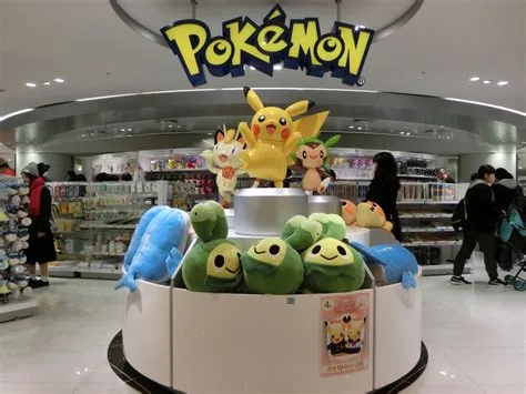 Are pokémon centers only in japan