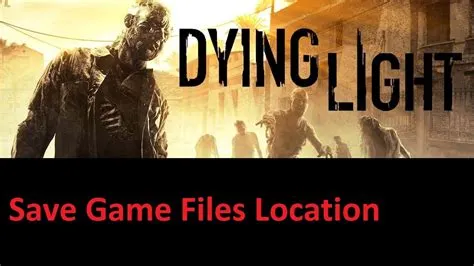 Does dying light 2 save data