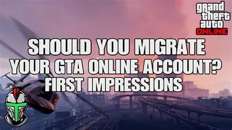 What happens when you migrate your gta account