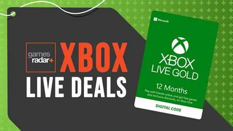 Does xbox live gold give you discounts on games