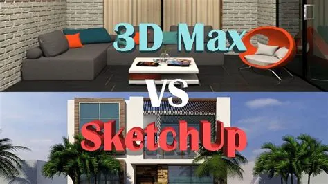 Why 3ds max is better than sketchup