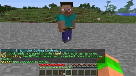 What can npc do in minecraft