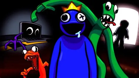 Is blue evil rainbow friends