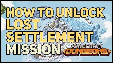 How do you unlock secret missions in minecraft dungeons