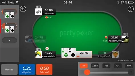 Does party poker have an app