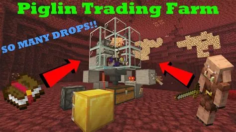 How do you make a bartering farm in minecraft