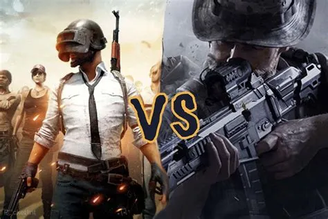 Which is better cod or pubg