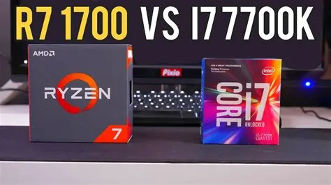 Is ryzen 7 1700 better than i7