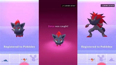 Can you get zorua in pokemon go